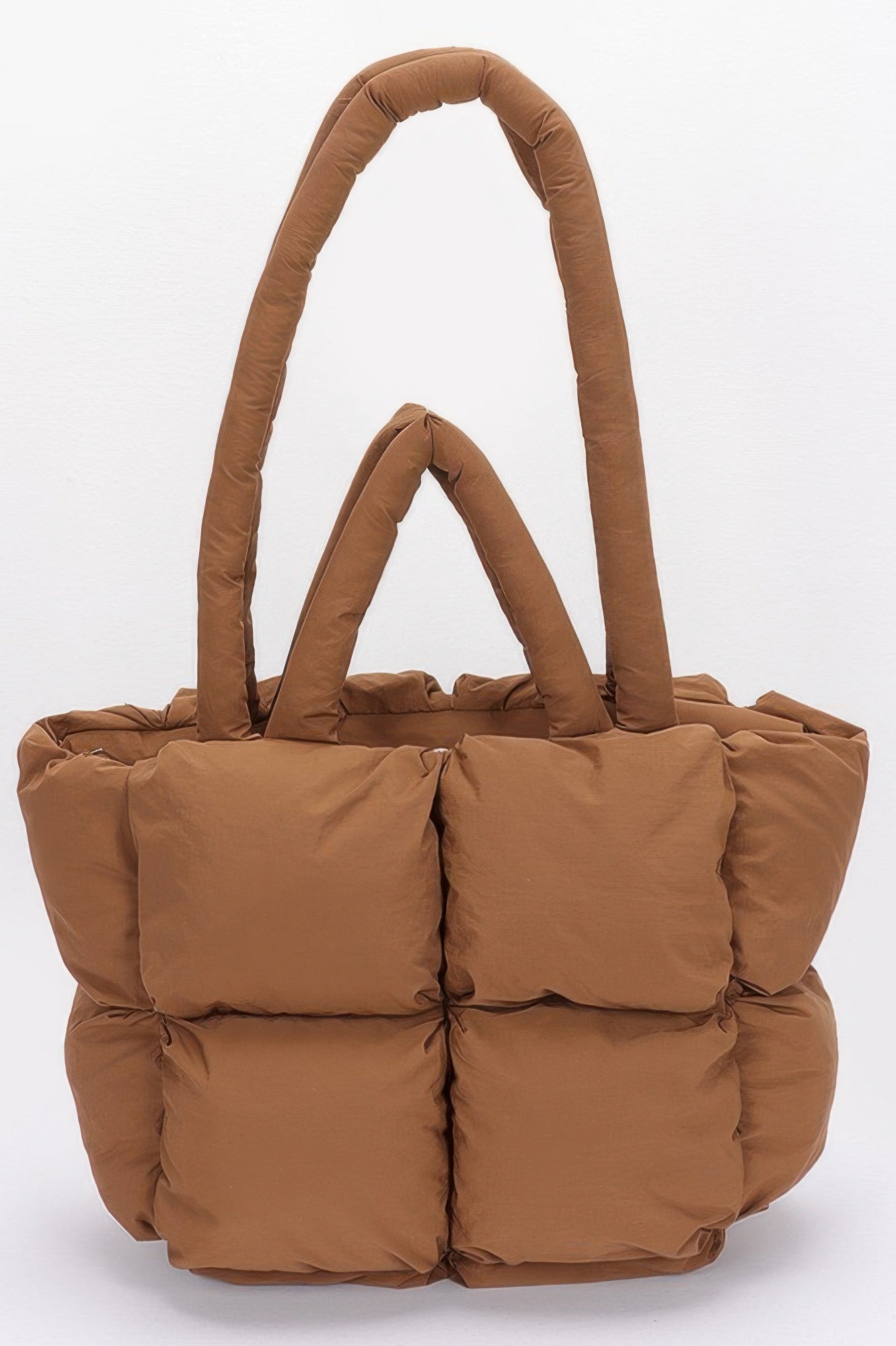 Nylon Quilted Padded Tote Bag - It's a Girly Place