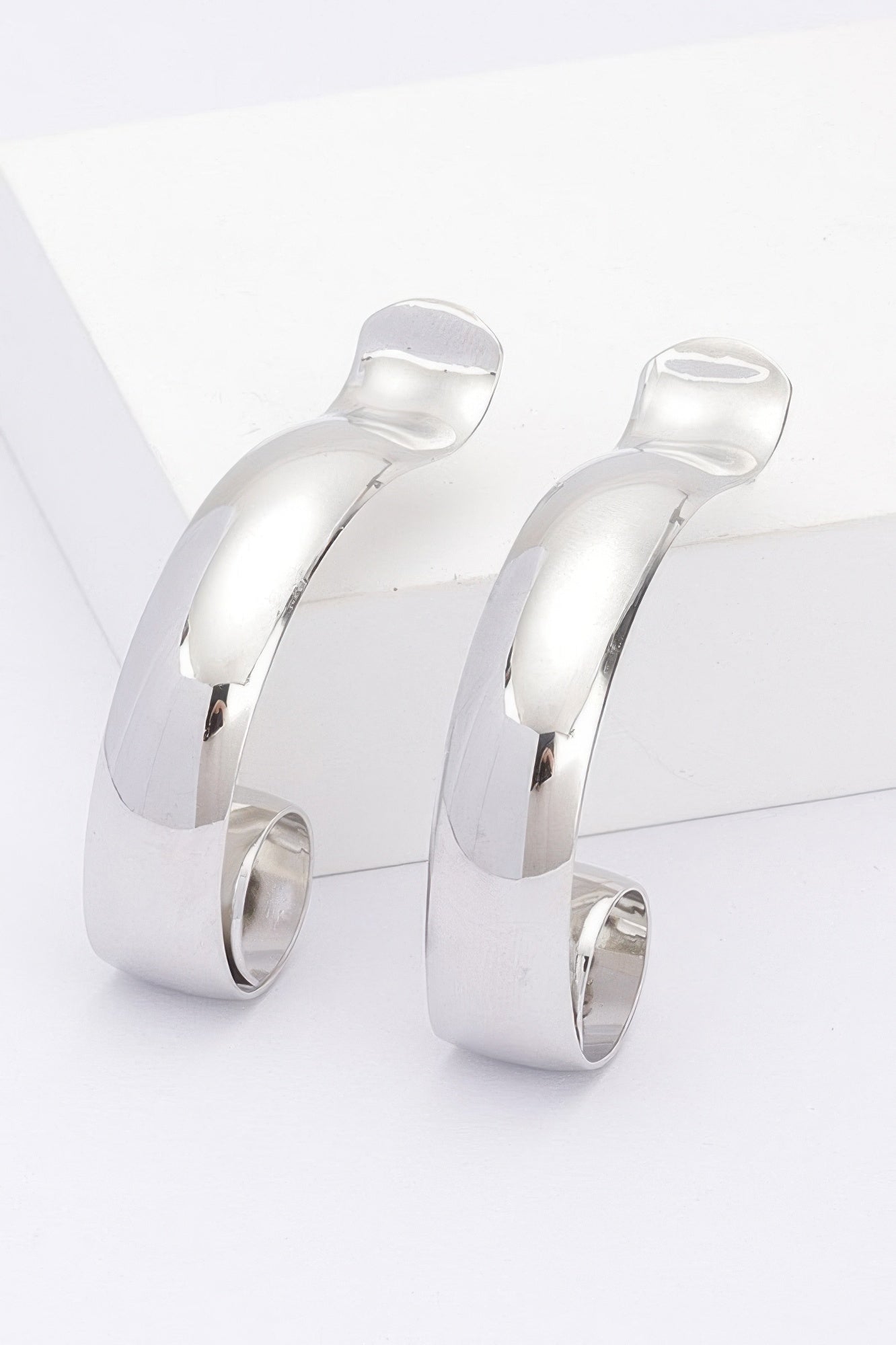 Metal Hoop Earrings - It's a Girly Place