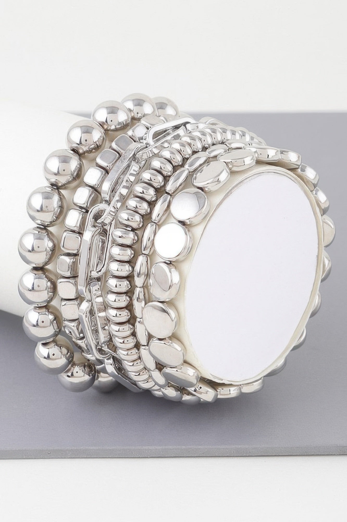 Multi Bead N Chain Bracelet - It's a Girly Place