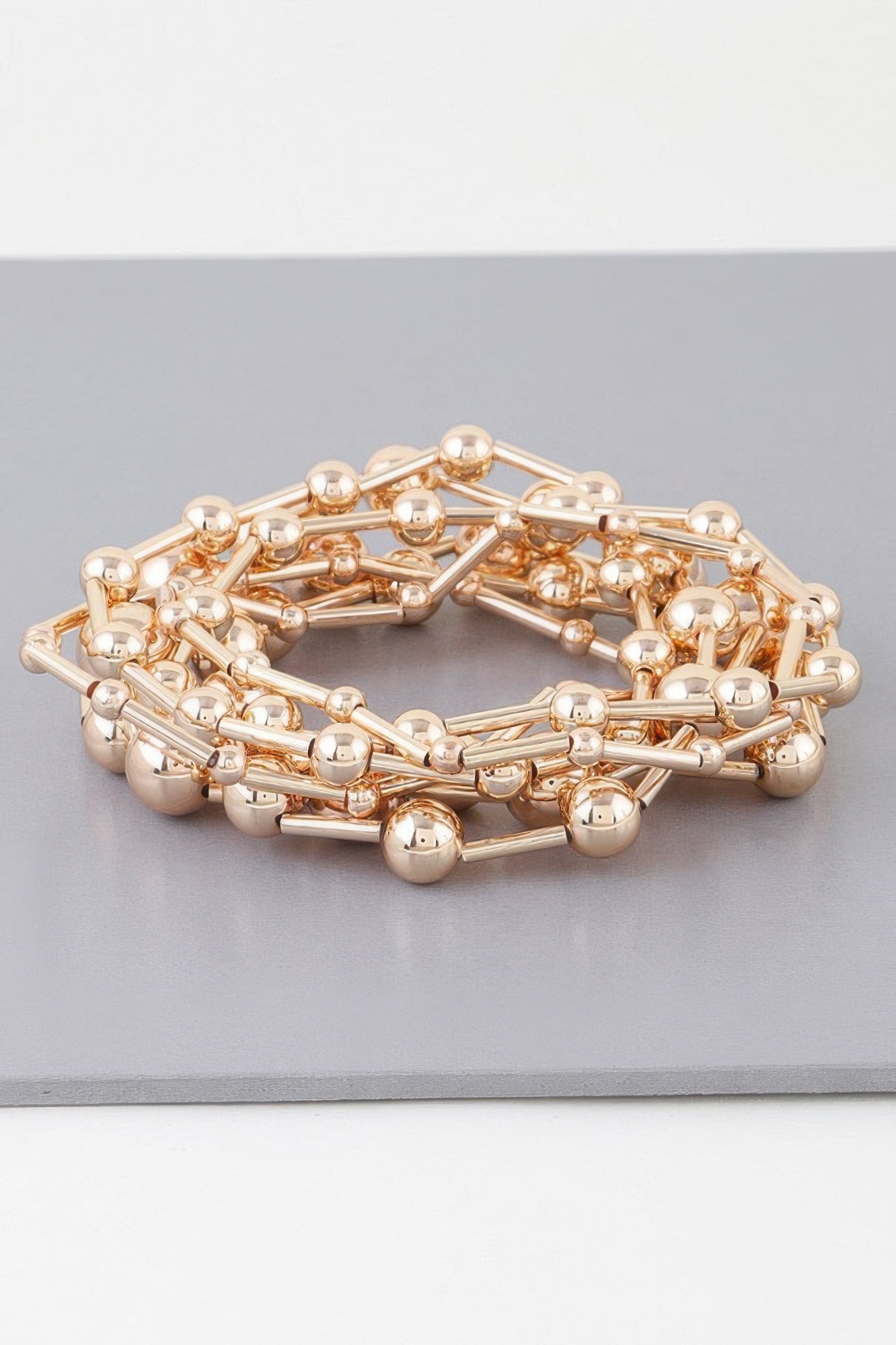 Multi Beaded Bar Bracelet - It's a Girly Place