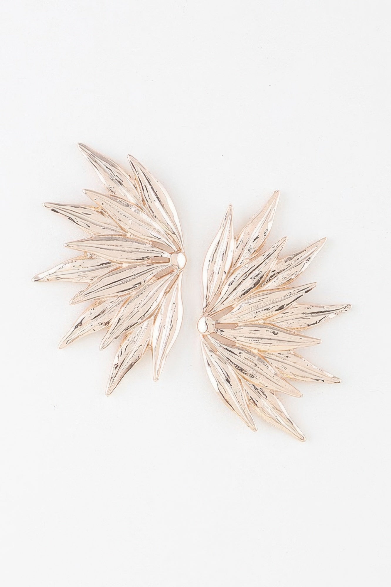 Flared Petal Wing Earrings - It's a Girly Place