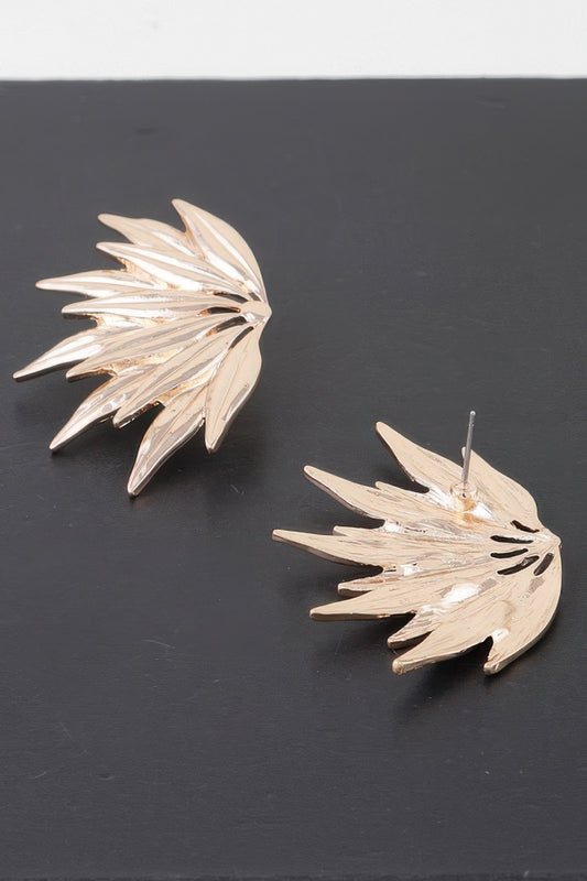 Flared Petal Wing Earrings - It's a Girly Place