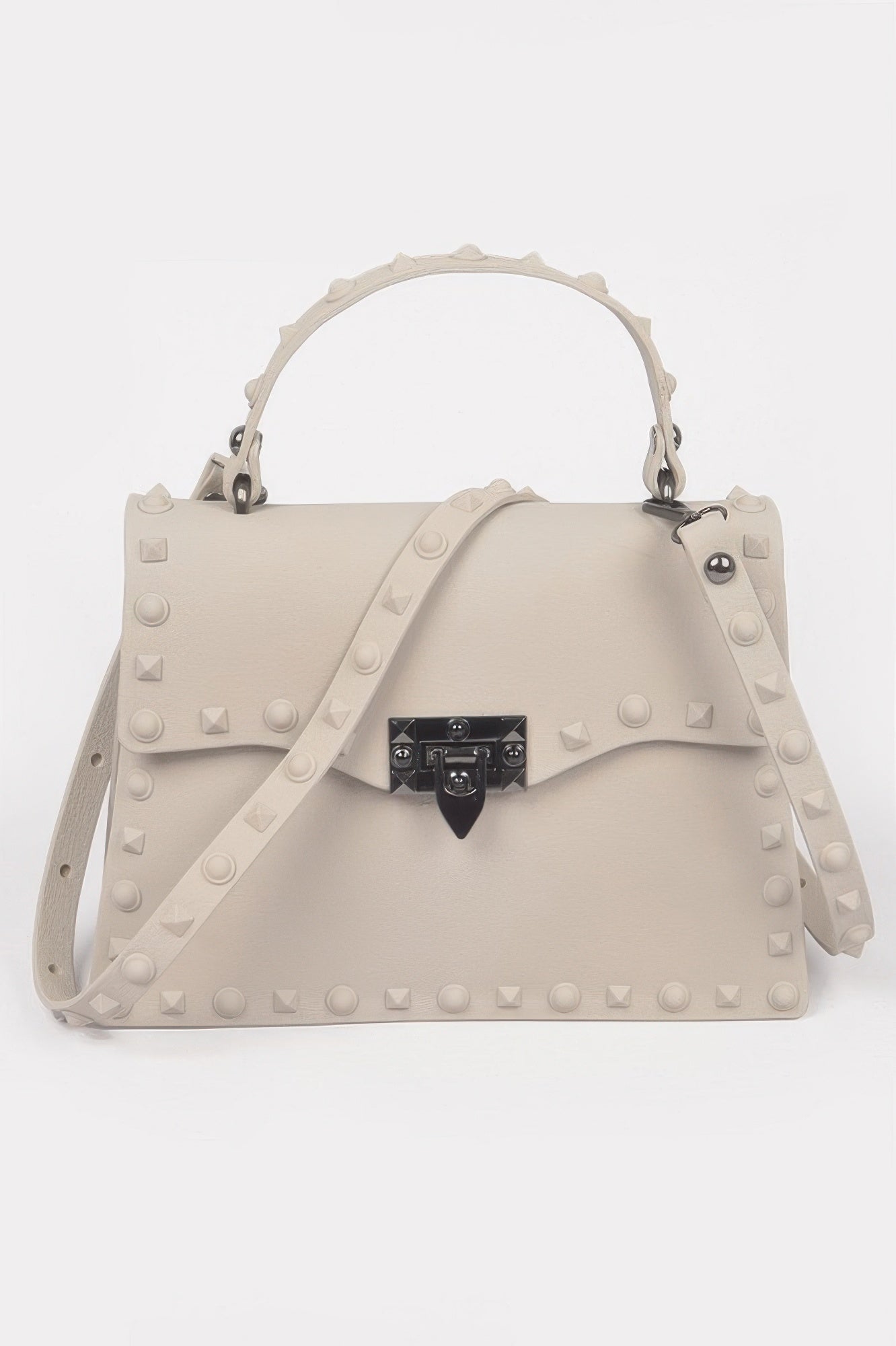 Monotone Studded Clutch - It's a Girly Place