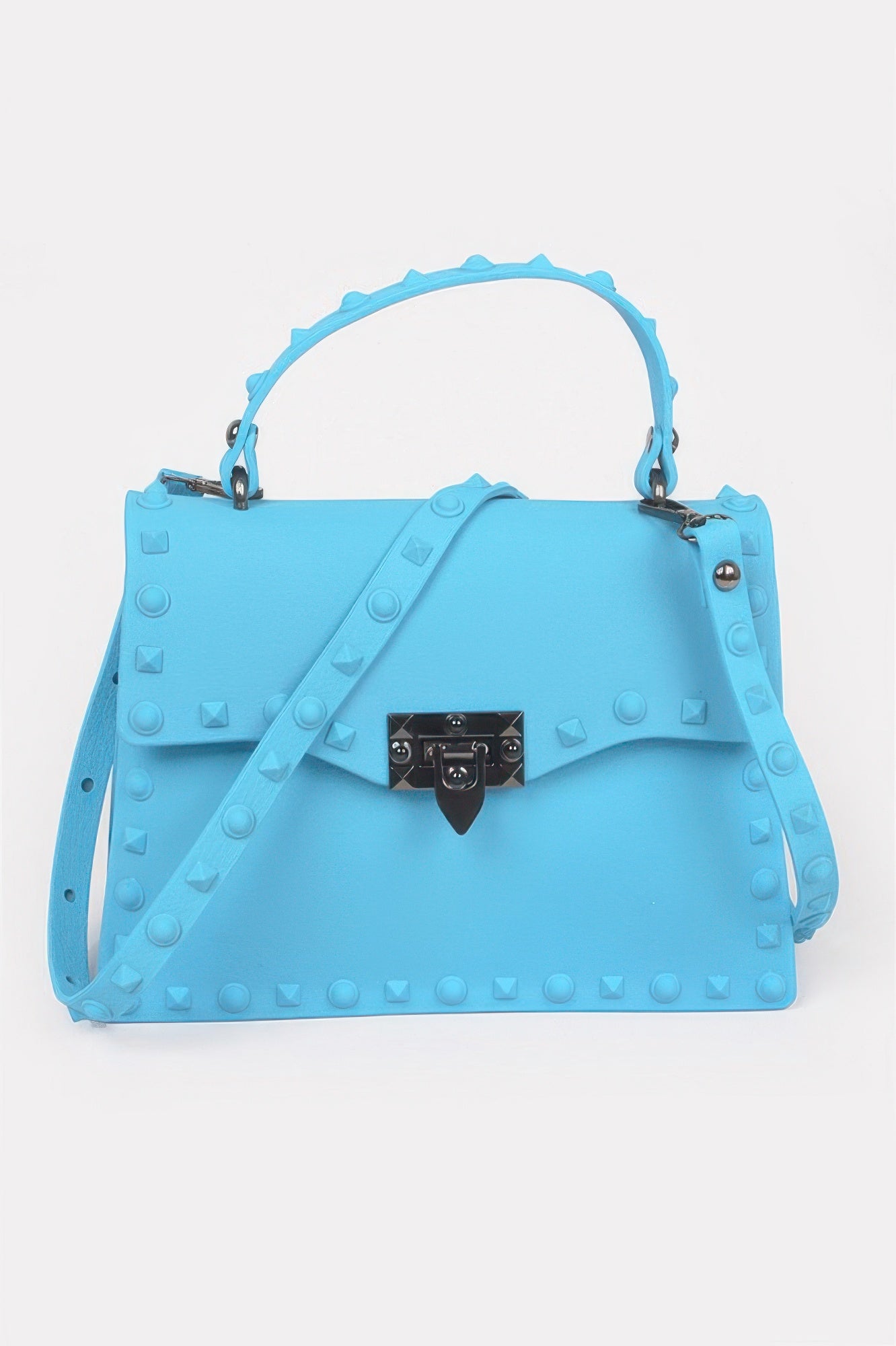 Monotone Studded Clutch - It's a Girly Place