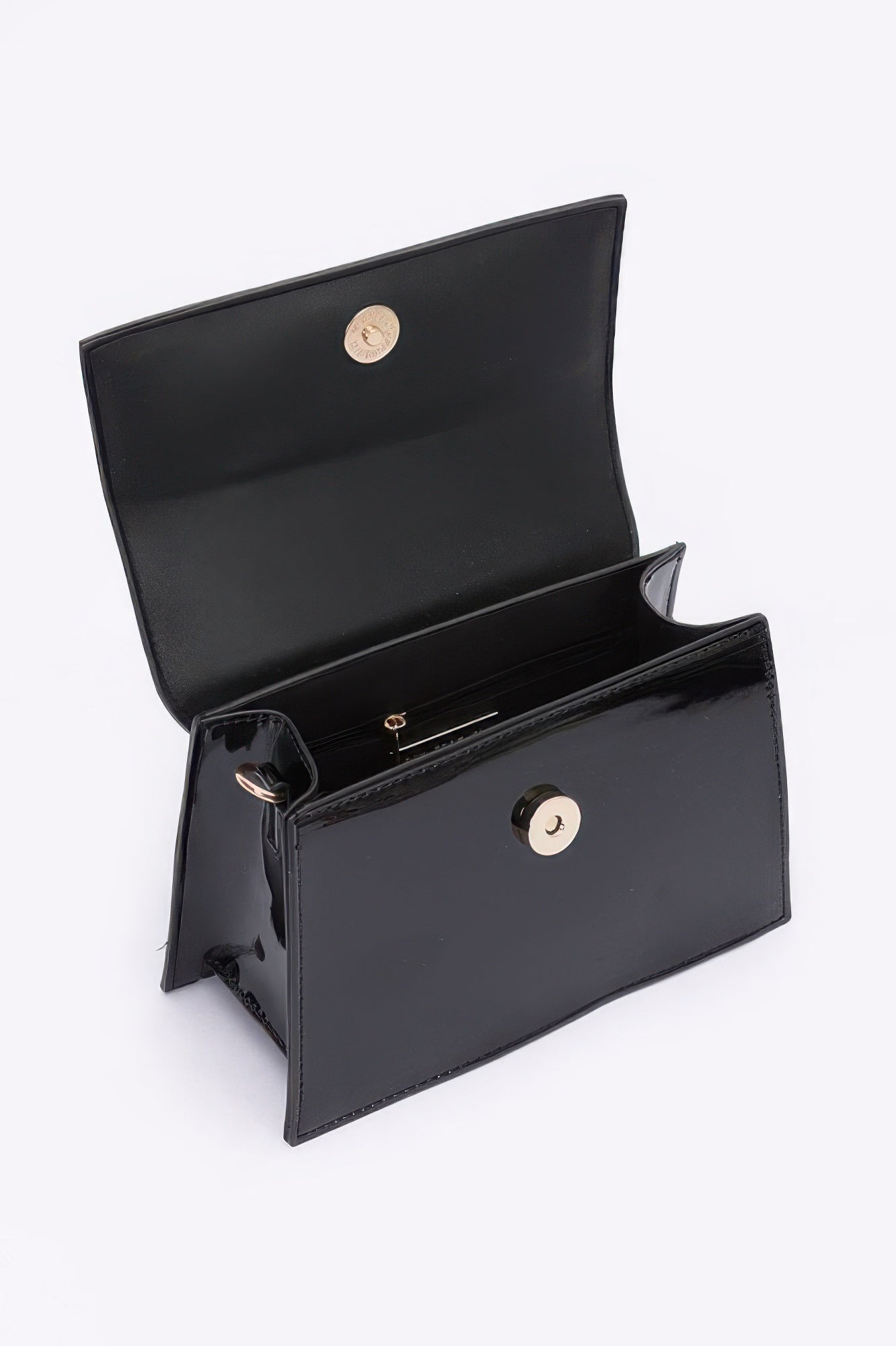 Enamel Top Handle Crossbody Bag - It's a Girly Place