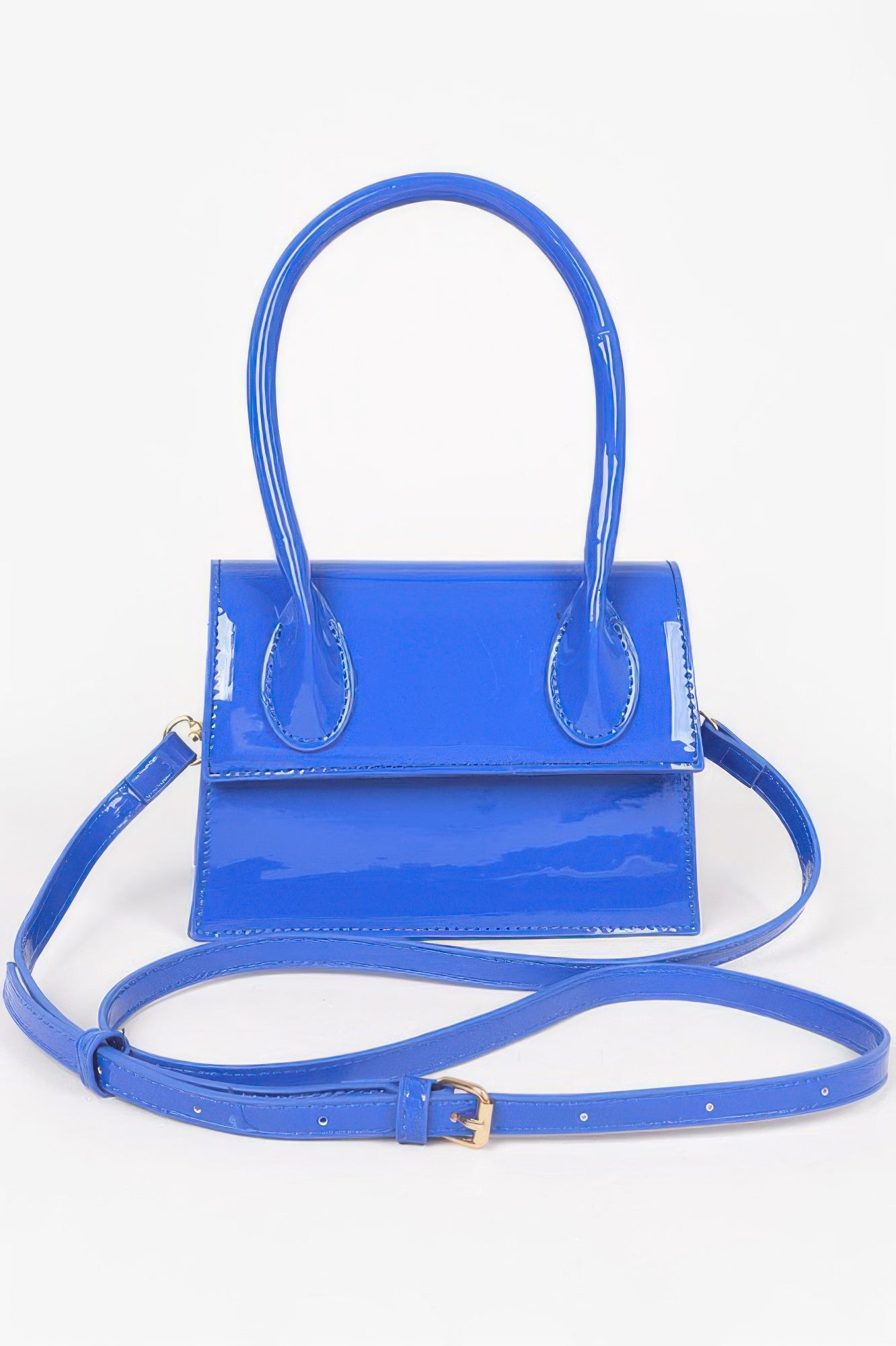 Enamel Top Handle Crossbody Bag - It's a Girly Place