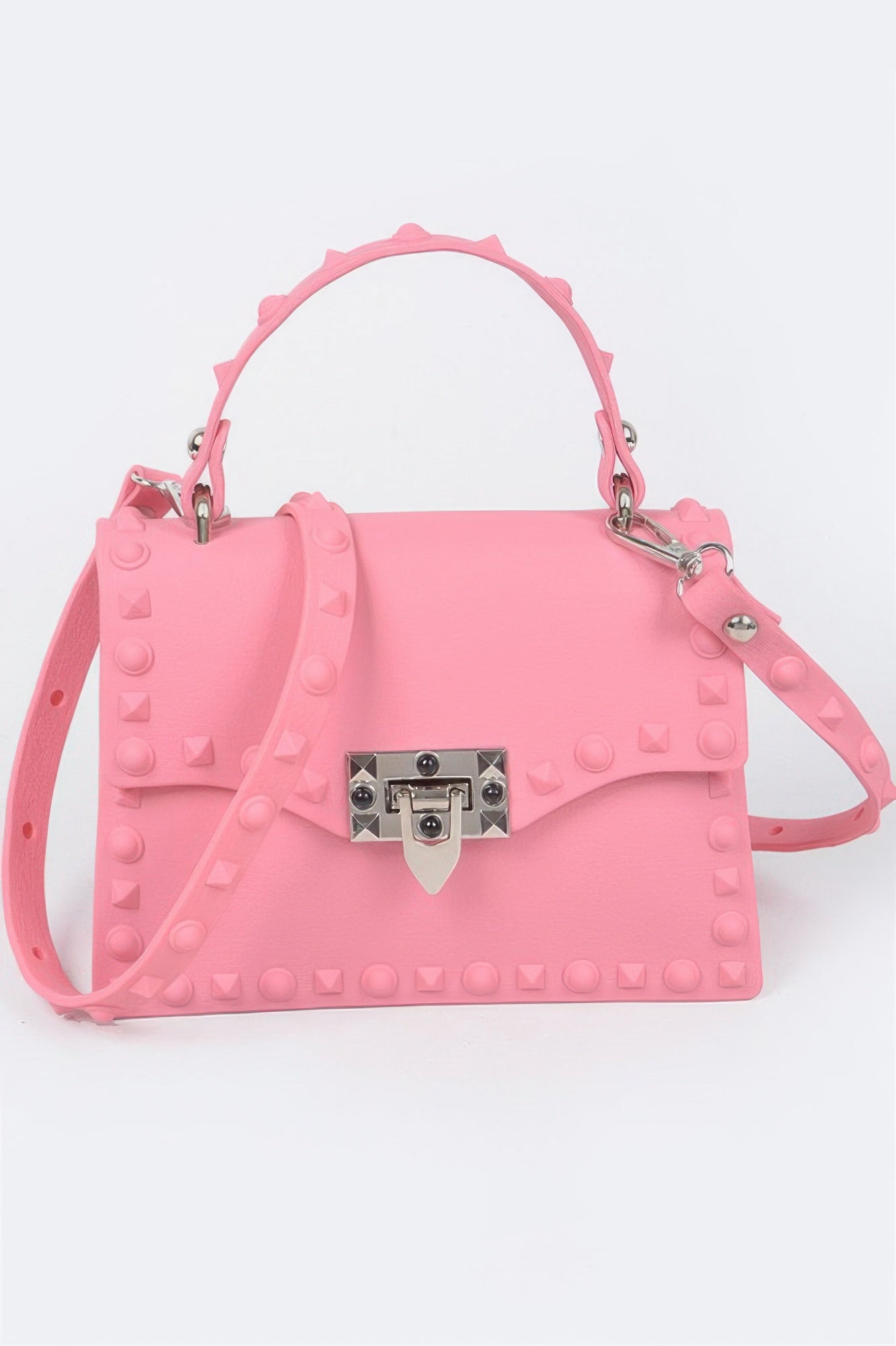 Monotone Studded Clutch - It's a Girly Place
