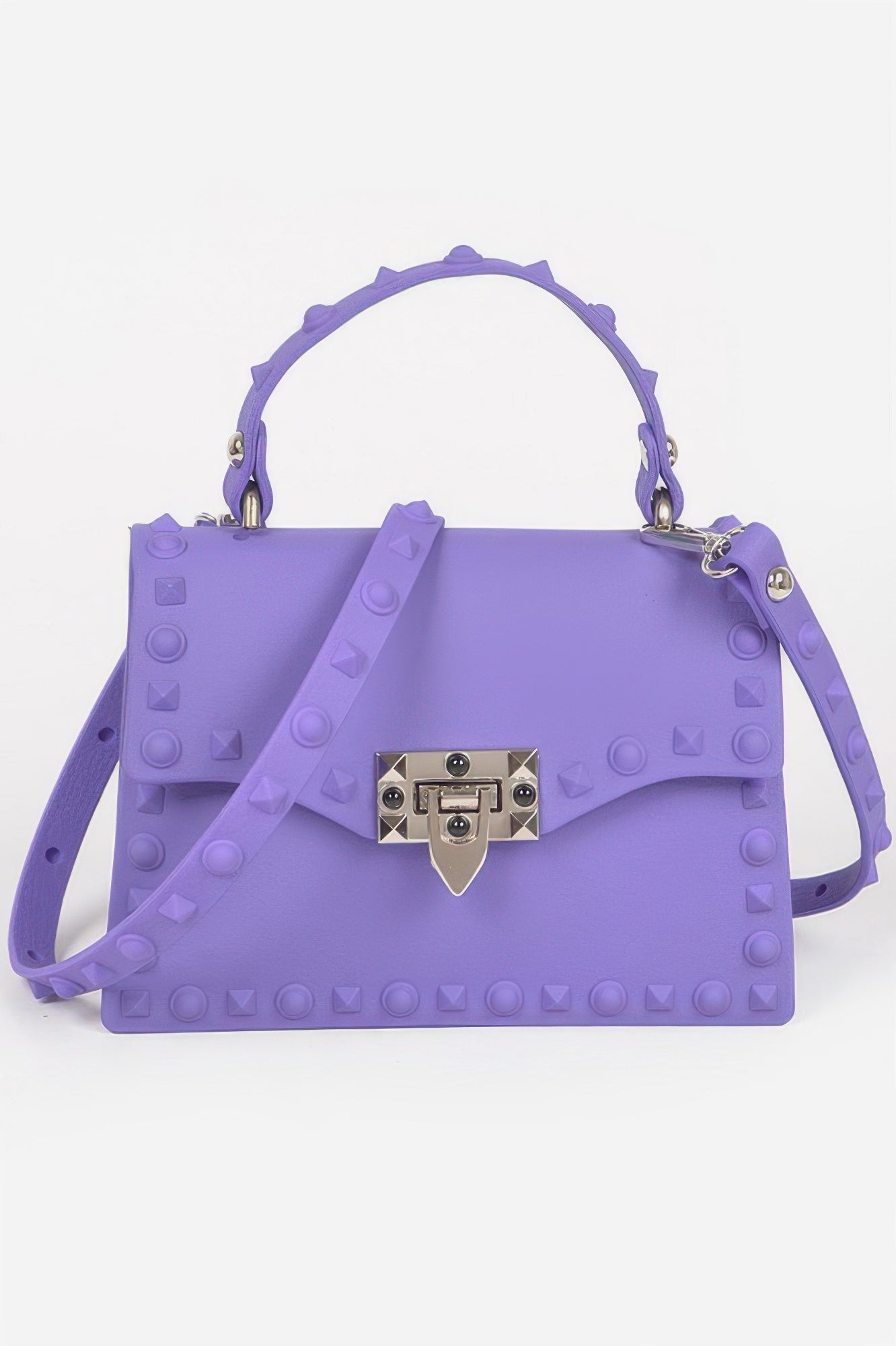 Monotone Studded Clutch - It's a Girly Place