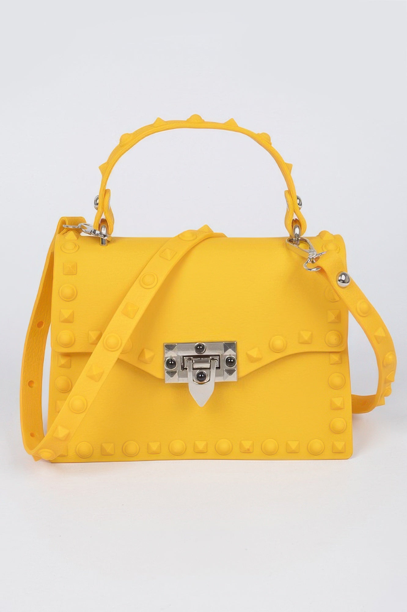 Monotone Studded Clutch - It's a Girly Place