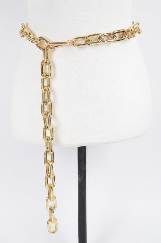 Oversized Plus Size Chain Belt - It's a Girly Place