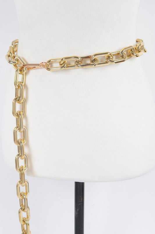 Oversized Plus Size Chain Belt - It's a Girly Place