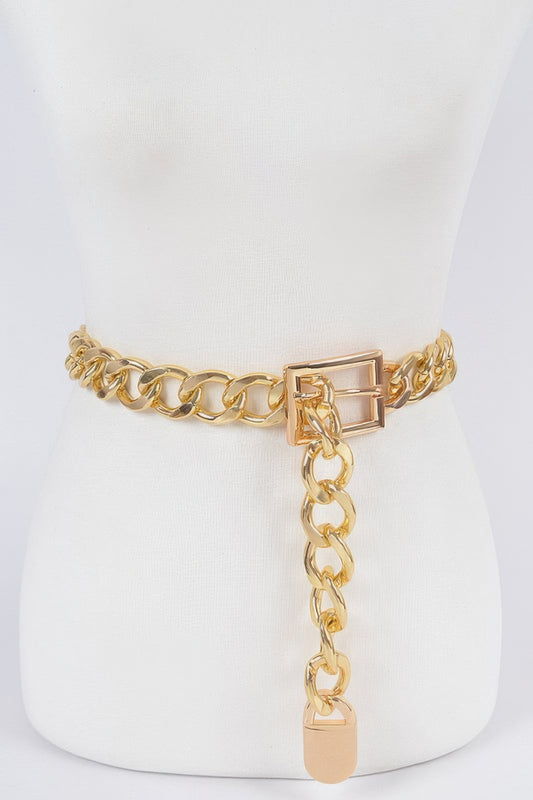 Chain Link Belt - It's a Girly Place
