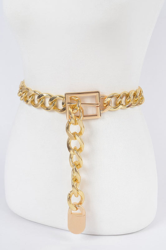Chain Link Belt - It's a Girly Place