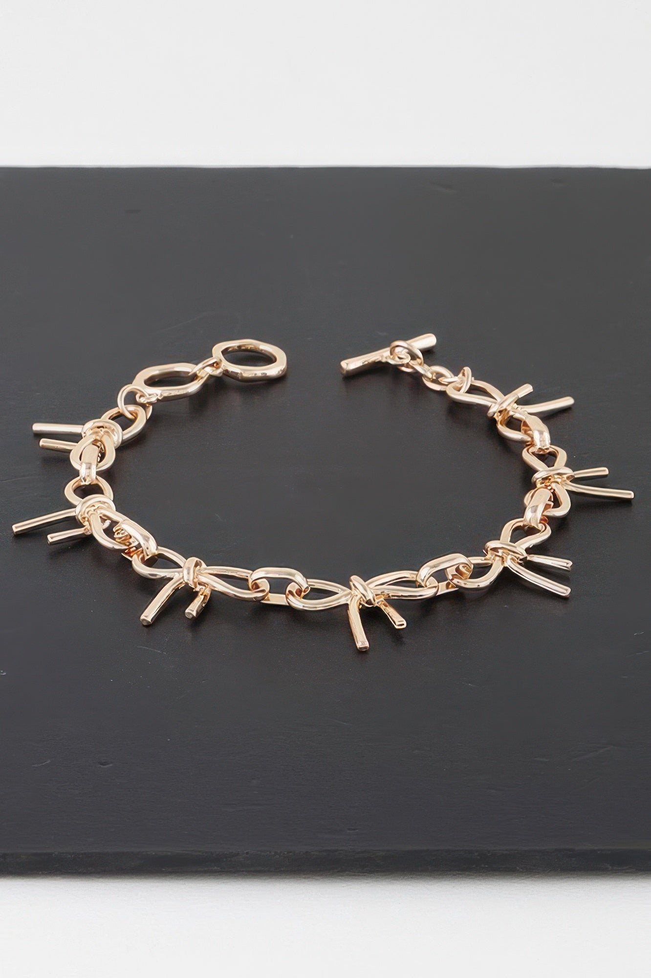 Bow Chain Bracelet - It's a Girly Place
