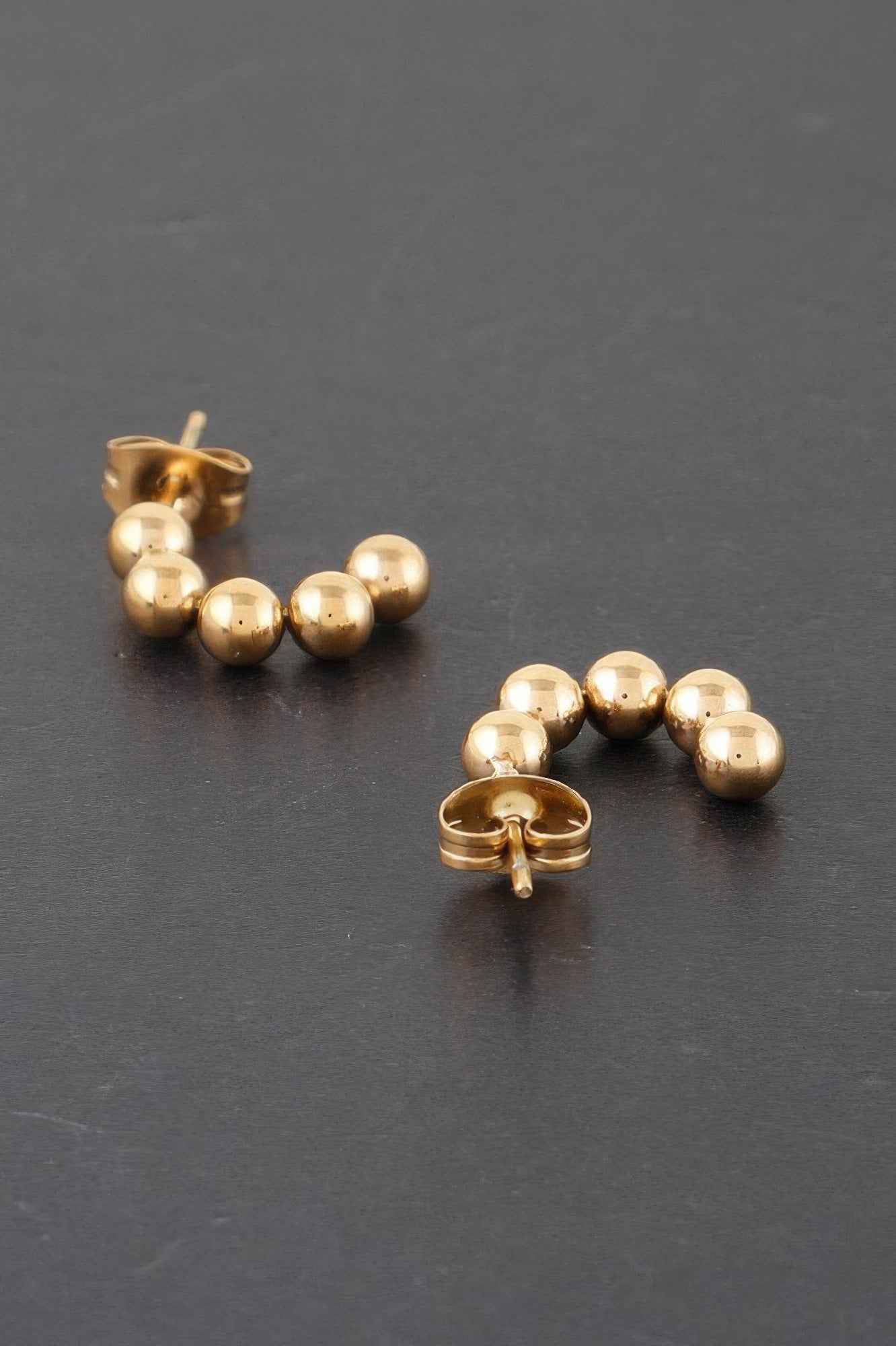 Metal Bead Earrings