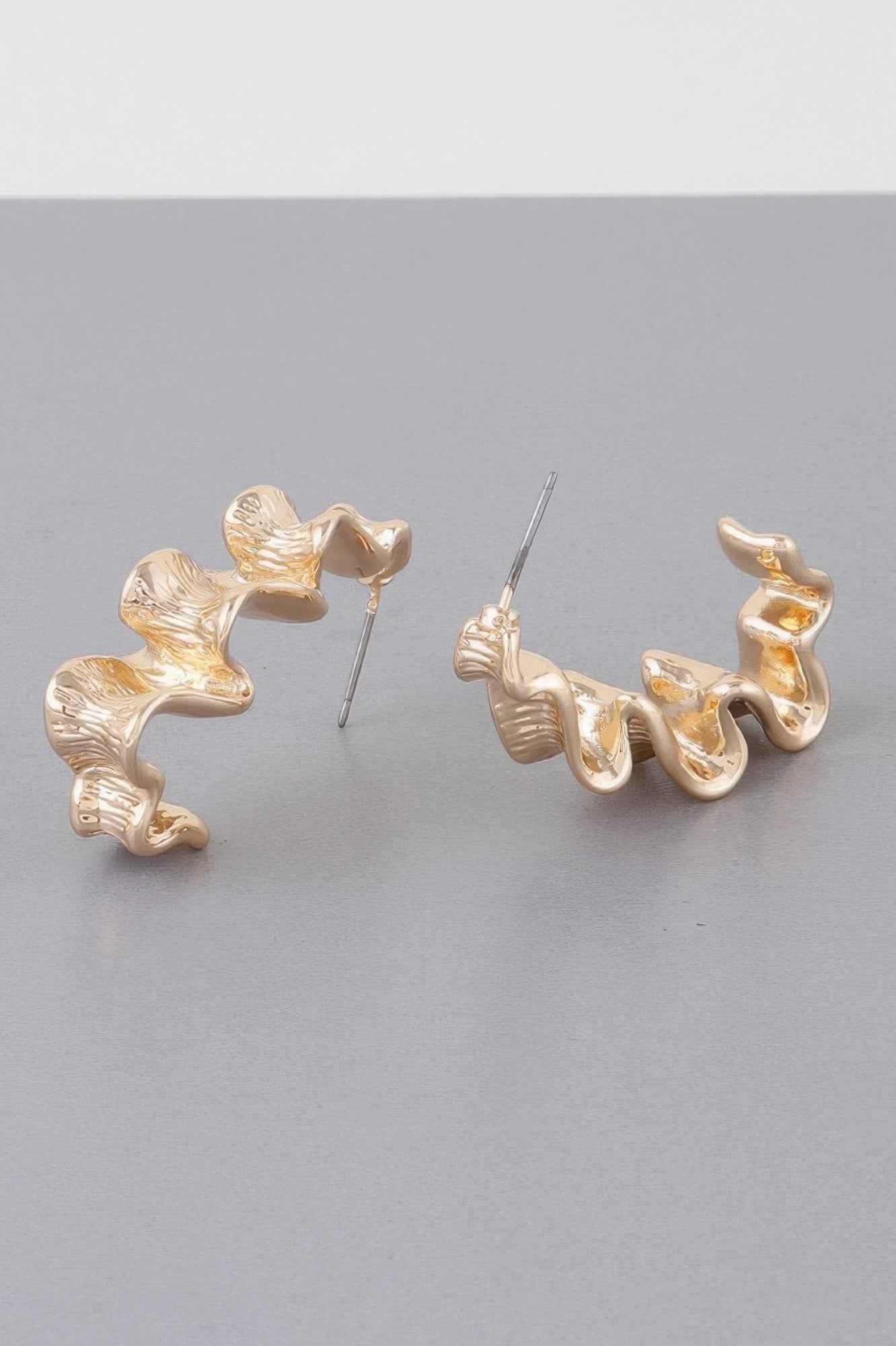 Ripple Down Dangle Earrings