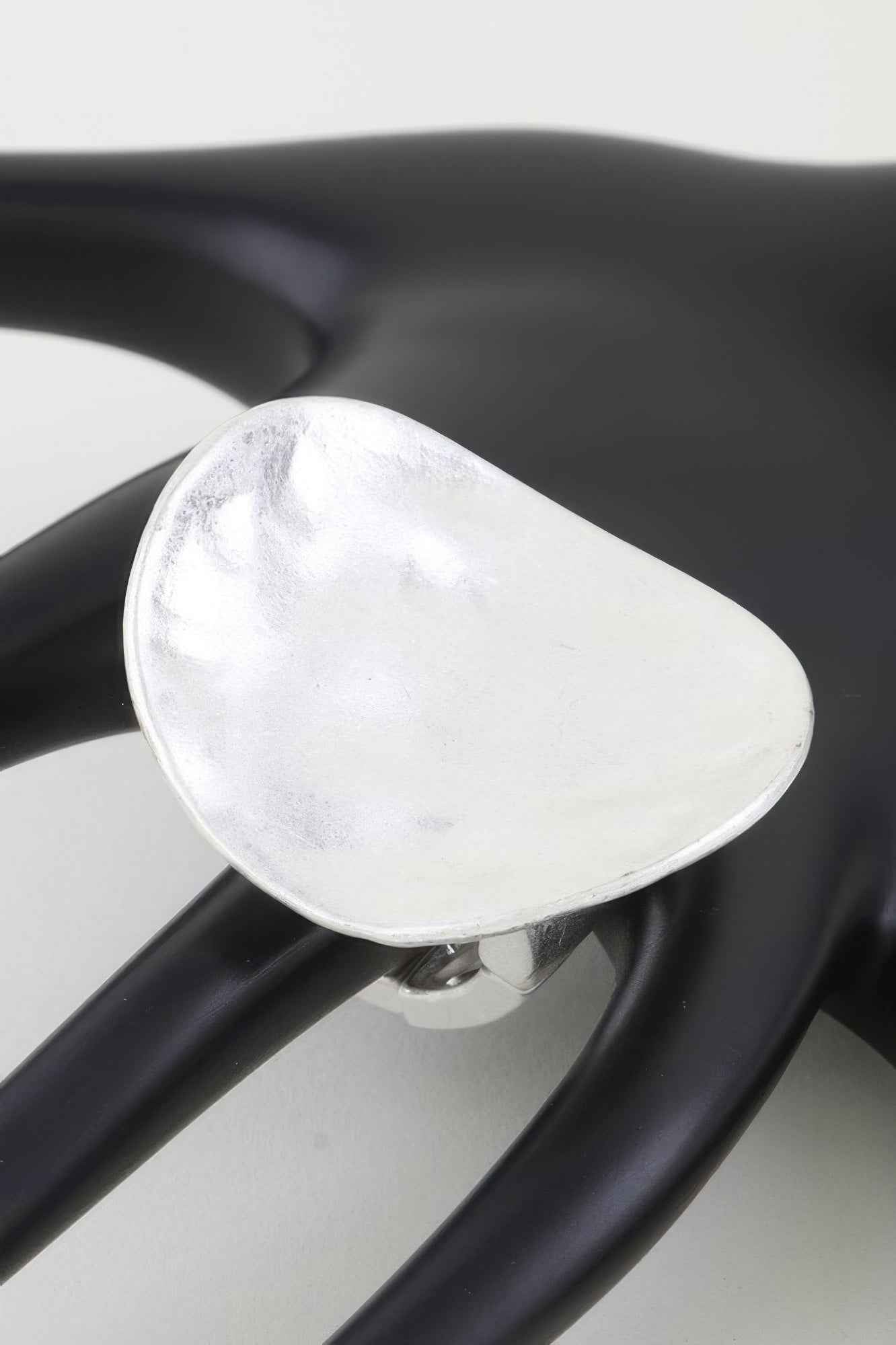 Hammered Plate Wrap Ring