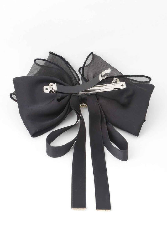 Pendant Ribbon Hair Clip