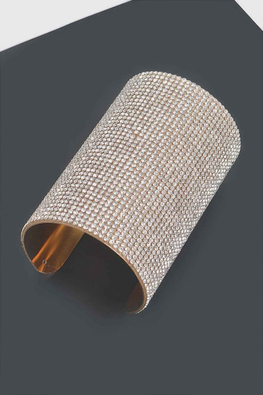 Rhinestone Metal Cuff