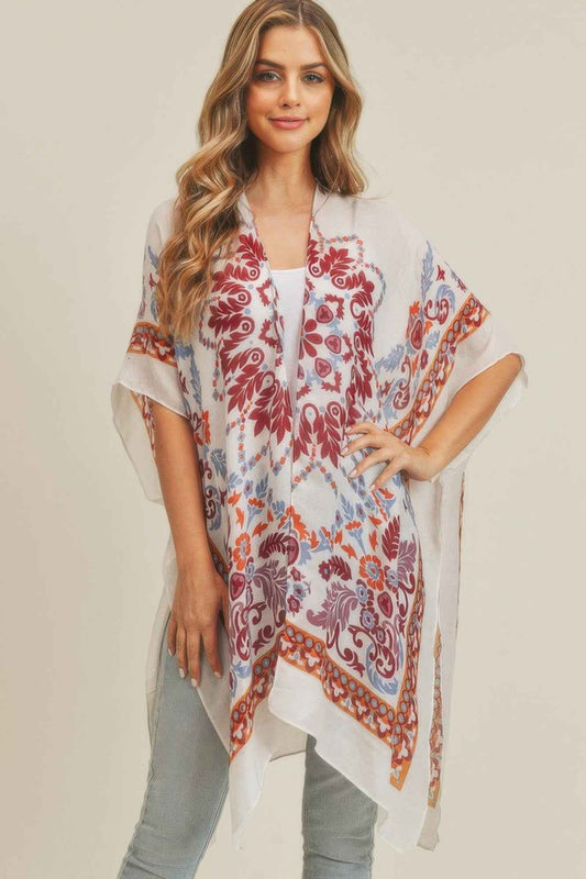 Bohemian Print Kimono