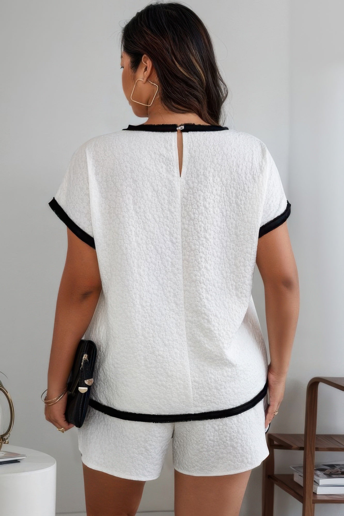 Plus Size Two Pieces Pocket Elastic Waist Sets - It's a Girly Place