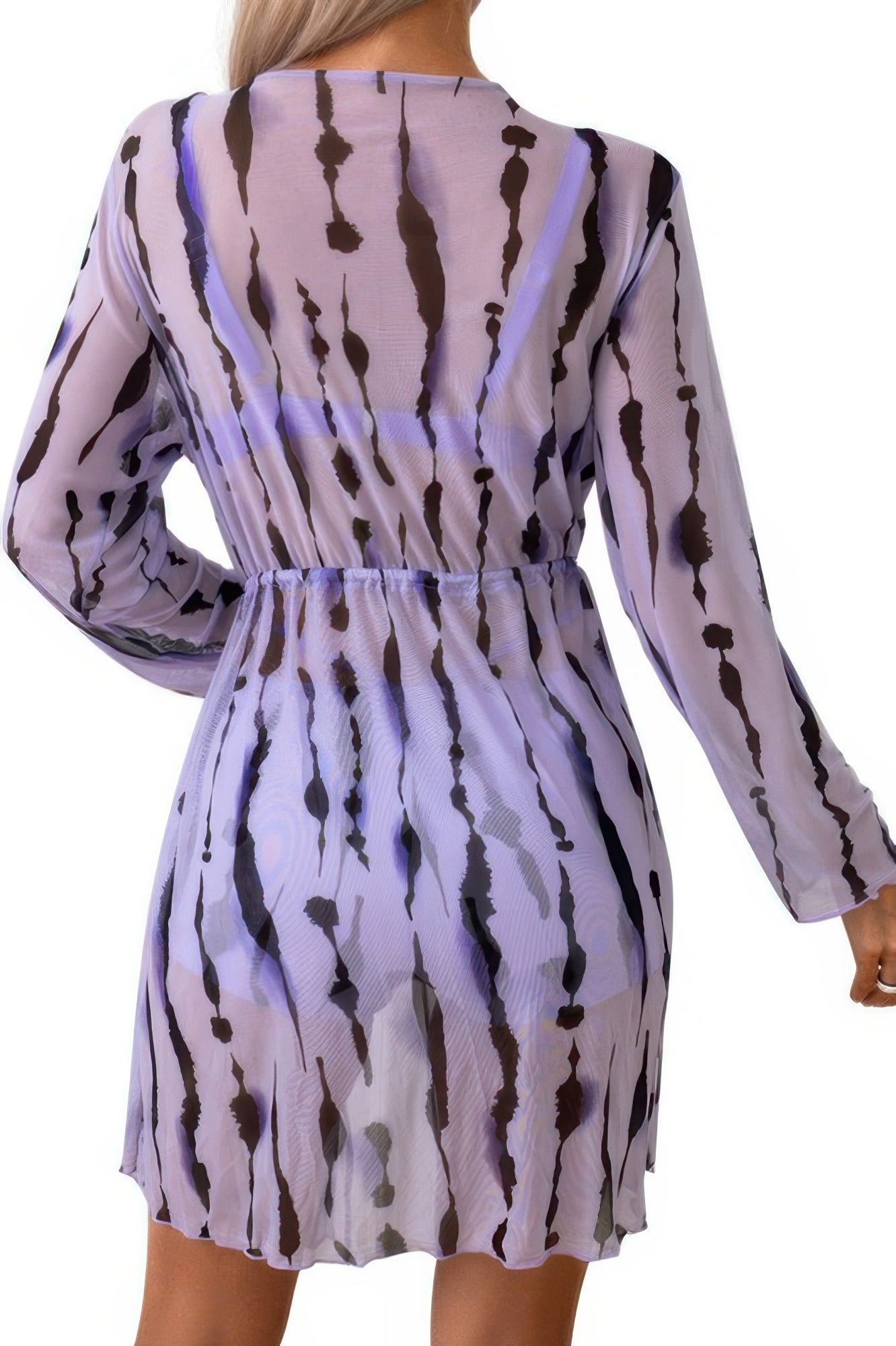 Three Piece Push Up High Waisted Kimono Swimsuit - It's a Girly Place