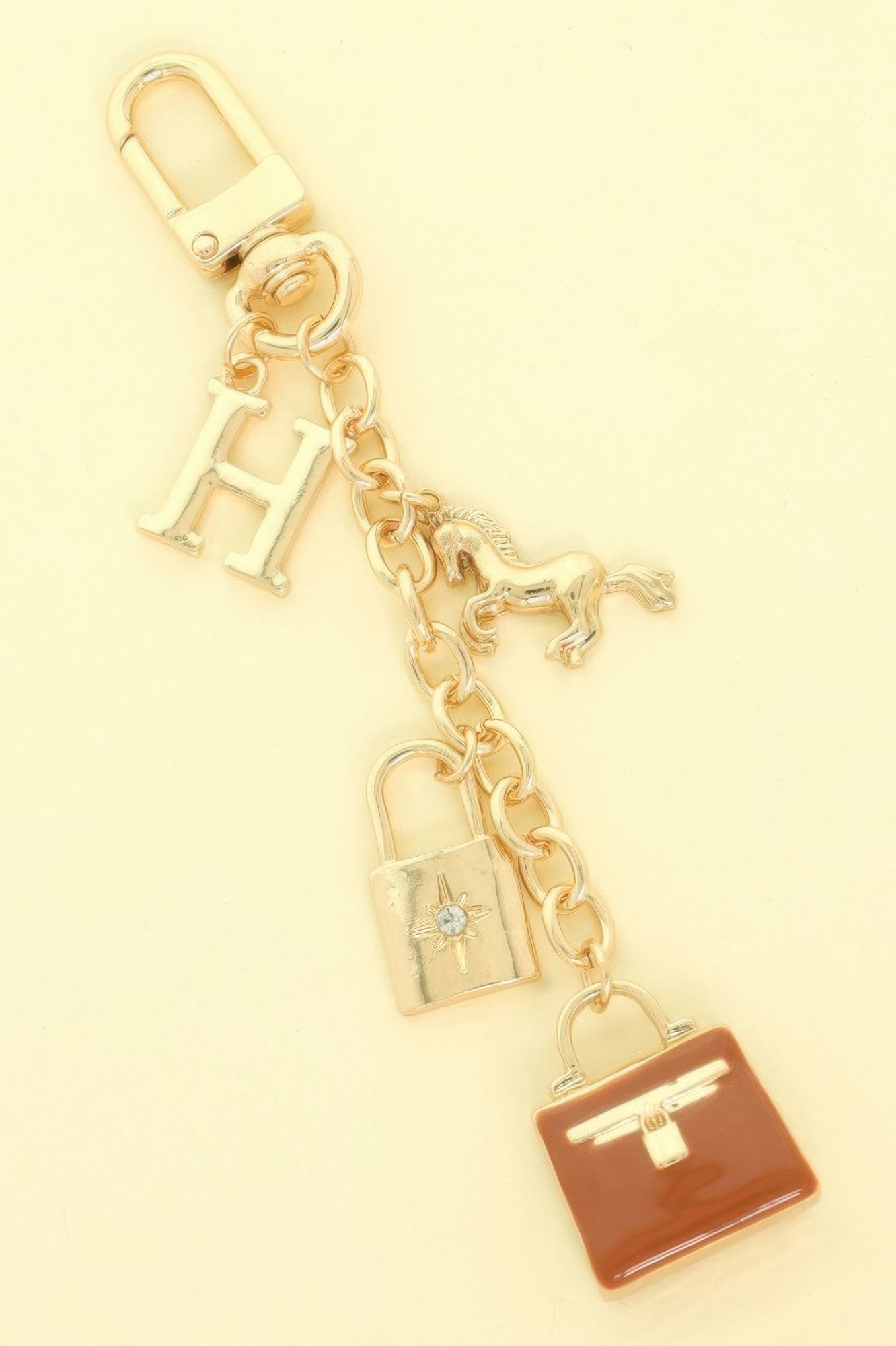 Designer Bag Theme Charm Keychain - It's a Girly Place