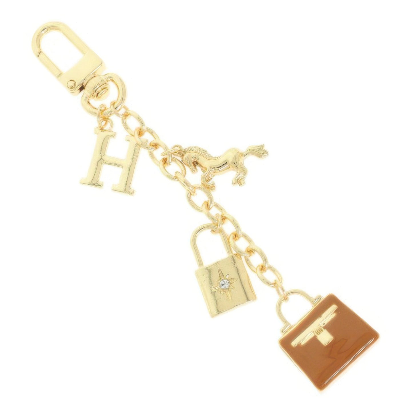 Designer Bag Theme Charm Keychain - It's a Girly Place