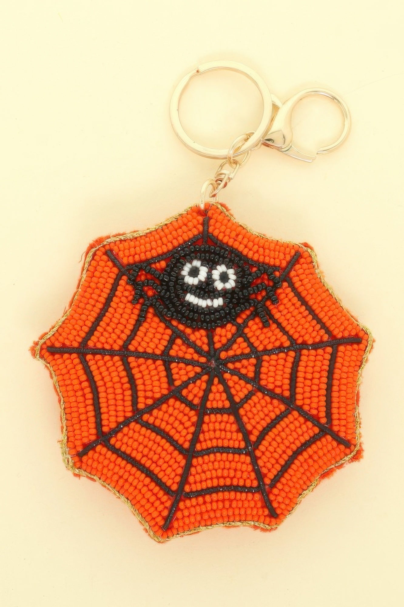 Halloween Theme Spider Keychain - It's a Girly Place