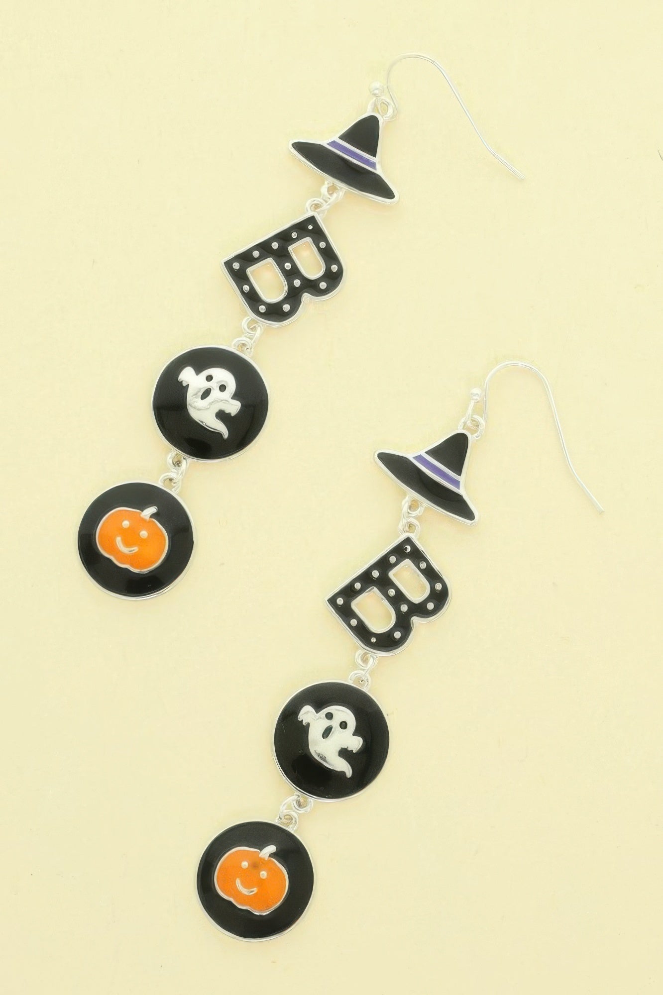 Halloween Themed Witched Enamel Earrings - It's a Girly Place