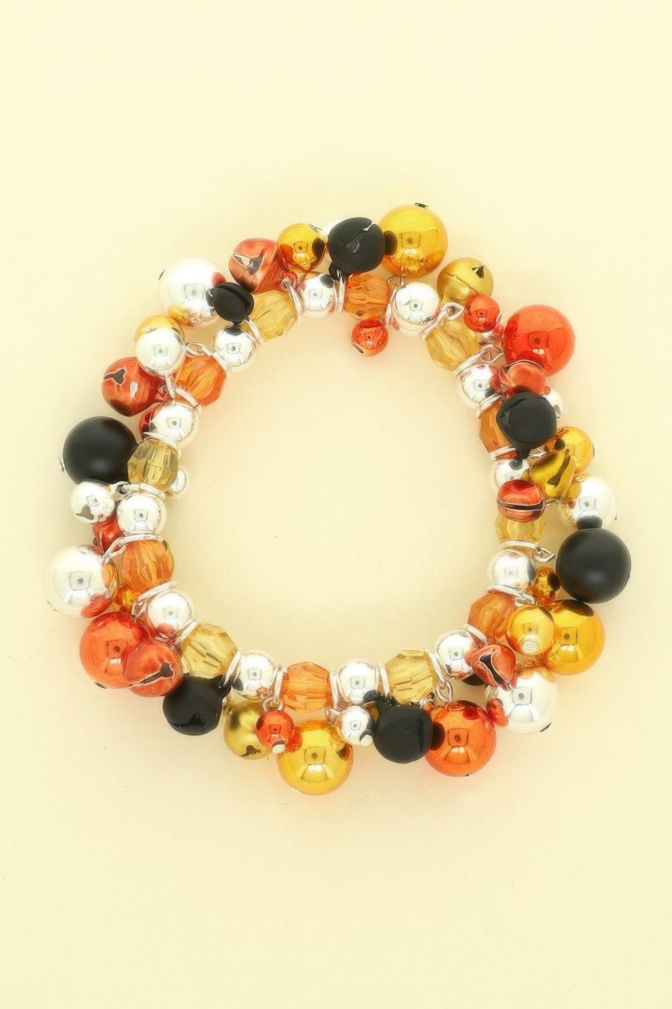 Halloween Harvest Theme Multicolor Charm Bracelet - It's a Girly Place
