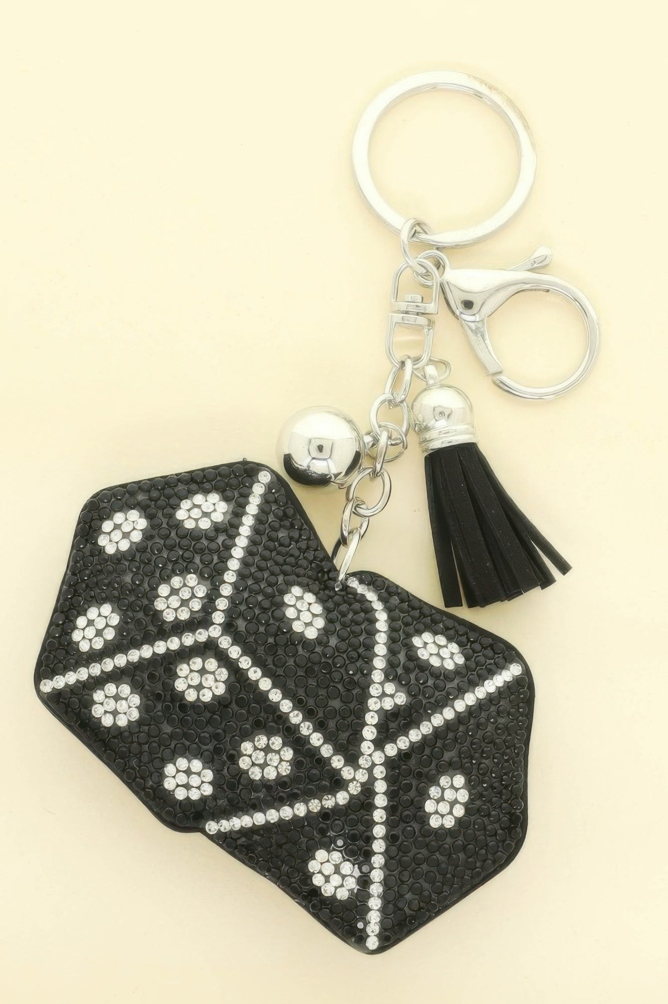 Las Vegas Themed Jeweled Keychain - It's a Girly Place