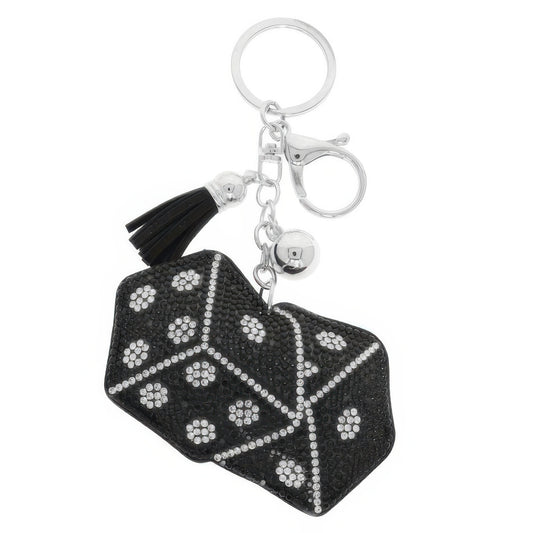 Las Vegas Themed Jeweled Keychain - It's a Girly Place