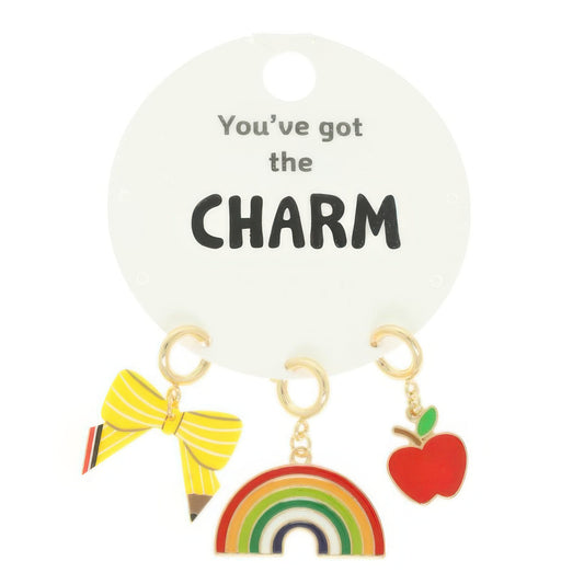 Happy Theme Assorted Charm Set - It's a Girly Place