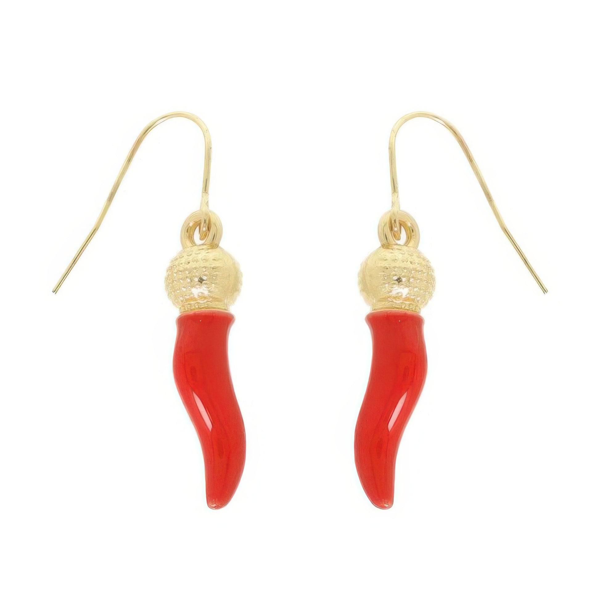 3d Red Hot Chili Pepper Dangle Earrings - It's a Girly Place