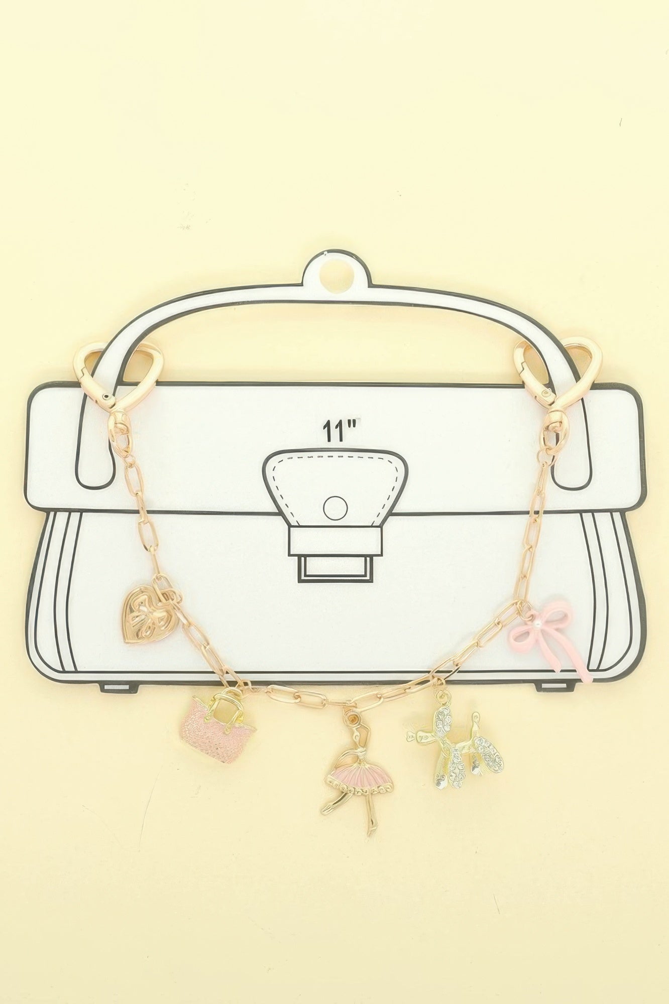 Princess Dream Theme Bag Charm Chain - It's a Girly Place