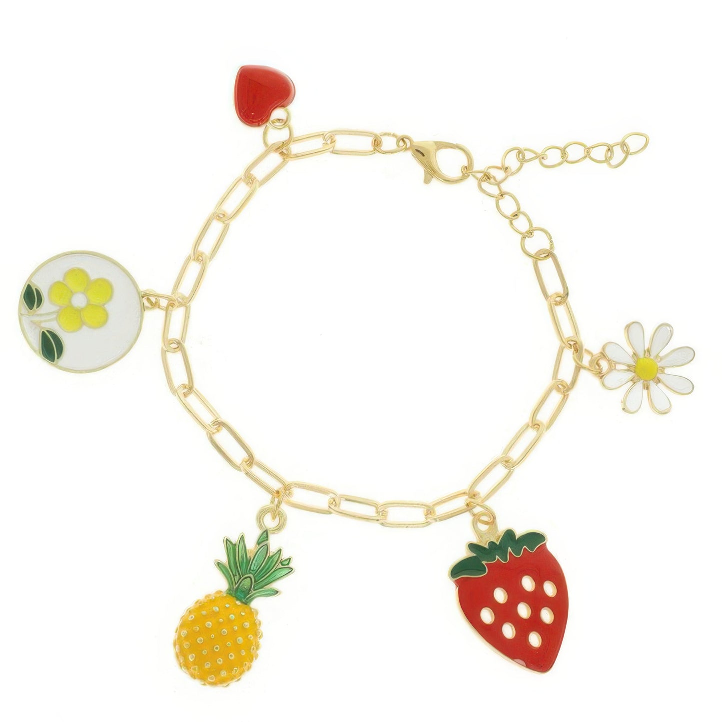 Spring Ecstasy Theme Charm Bracelet - It's a Girly Place