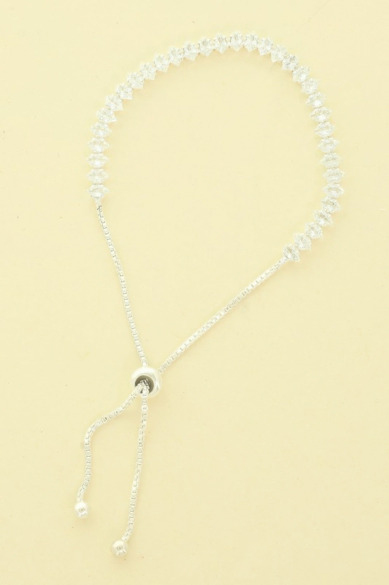 Cz Slider Bolo Bracelet - It's a Girly Place