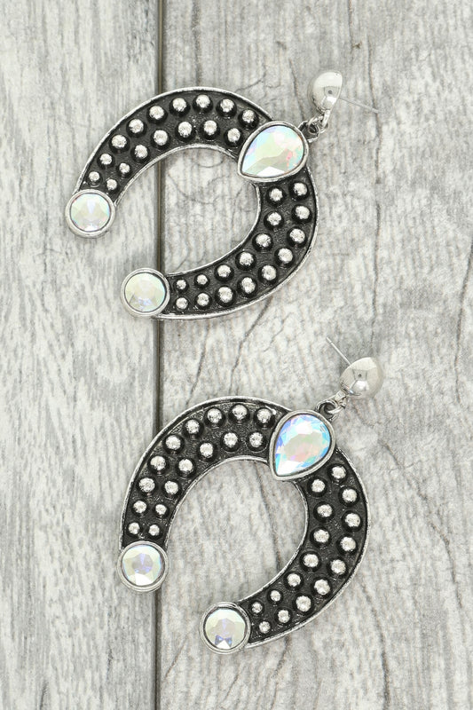 Western Squash Blossom Concho Earrings - It's a Girly Place