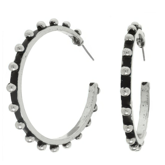 Western Bubble Hoop Earrings - It's a Girly Place