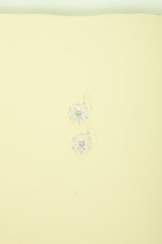 Christmas Snowflake Dangle Earrings - It's a Girly Place