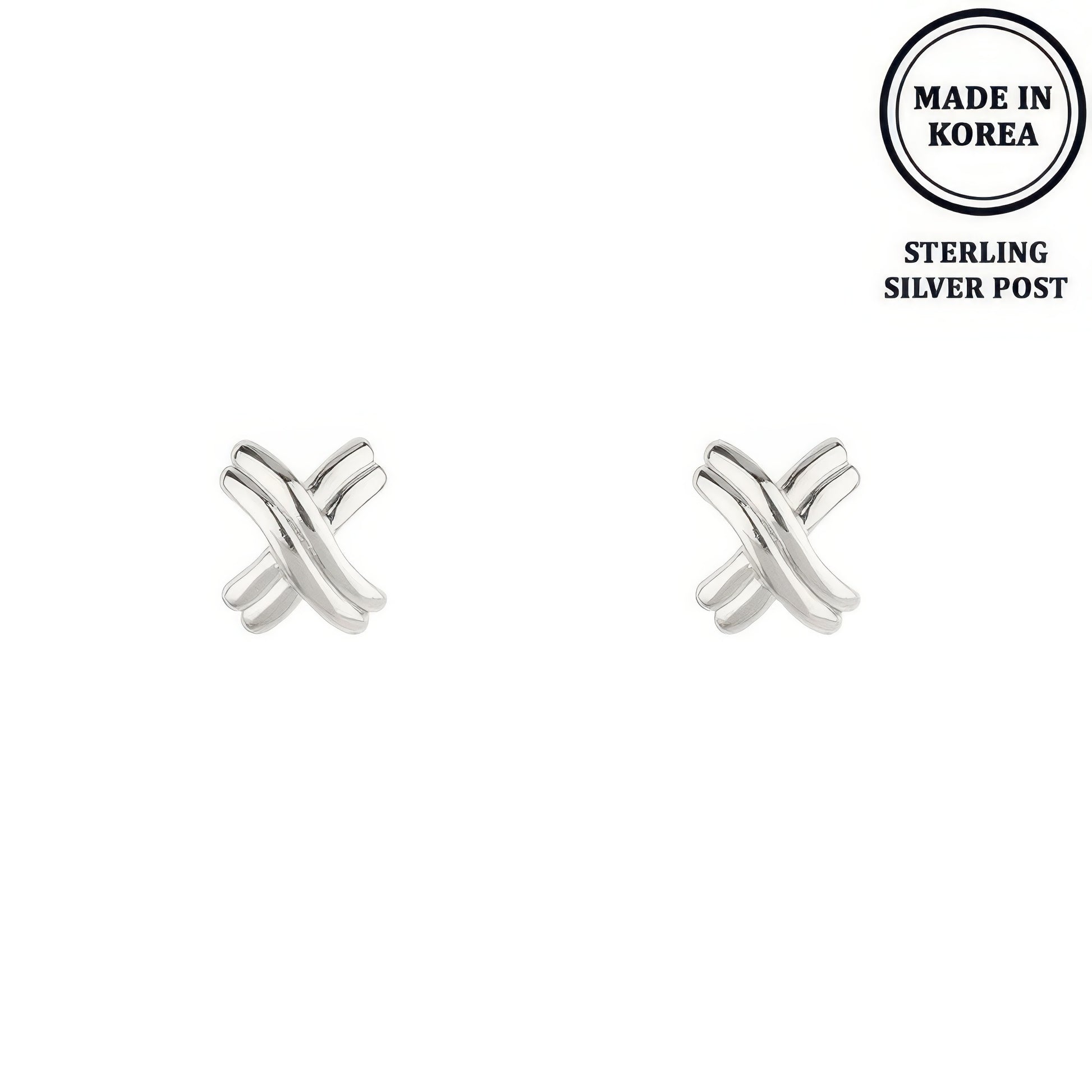 Flash-plated Signature X Earrings - It's a Girly Place