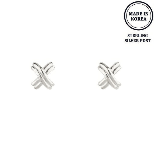 Flash-plated Signature X Earrings - It's a Girly Place