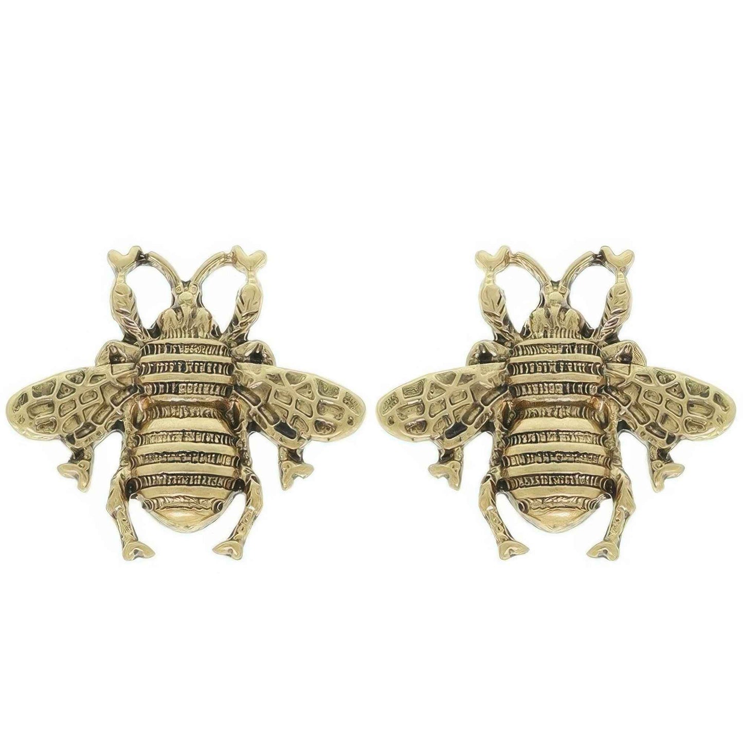 3d Bumble Bee Earrings