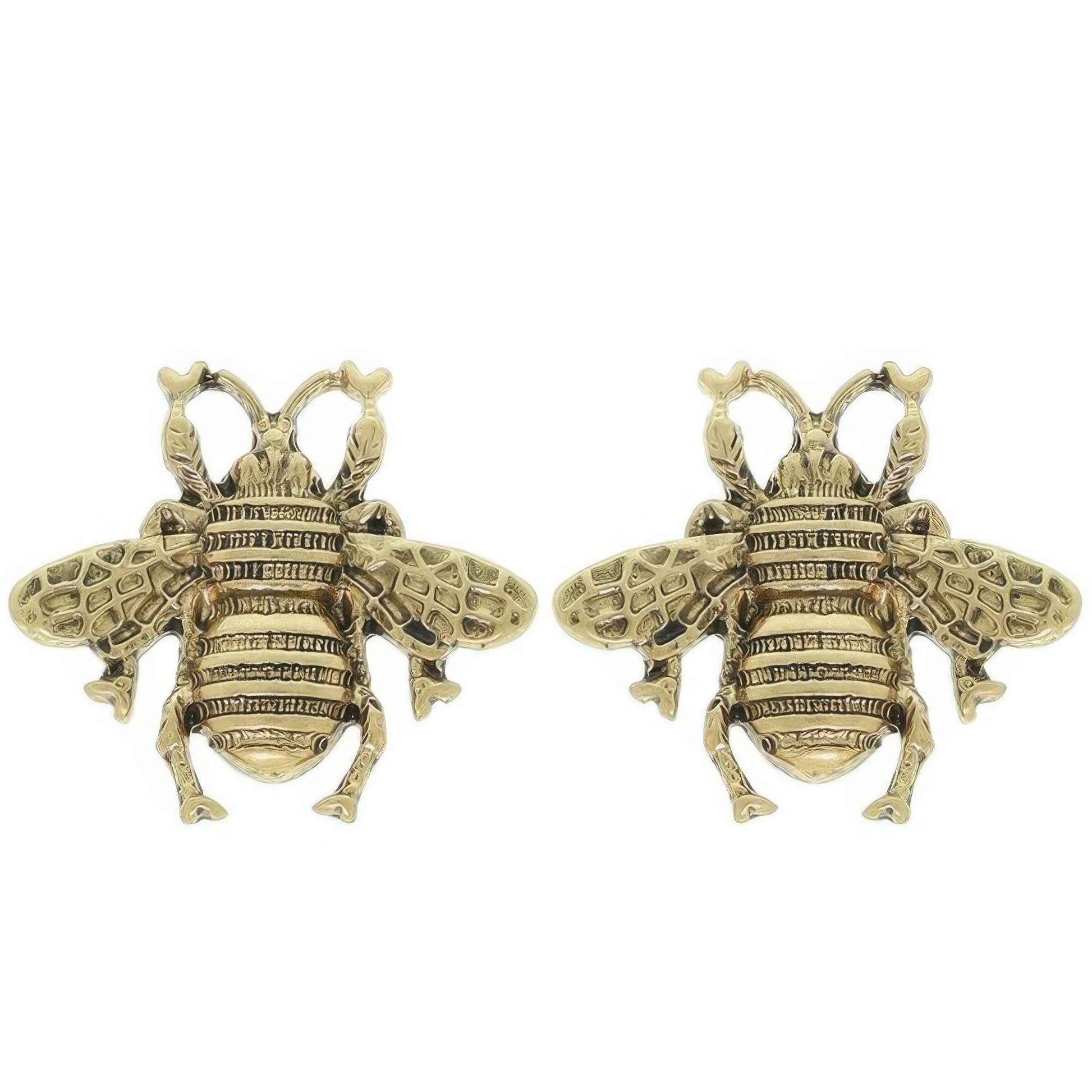 3d Bumble Bee Earrings