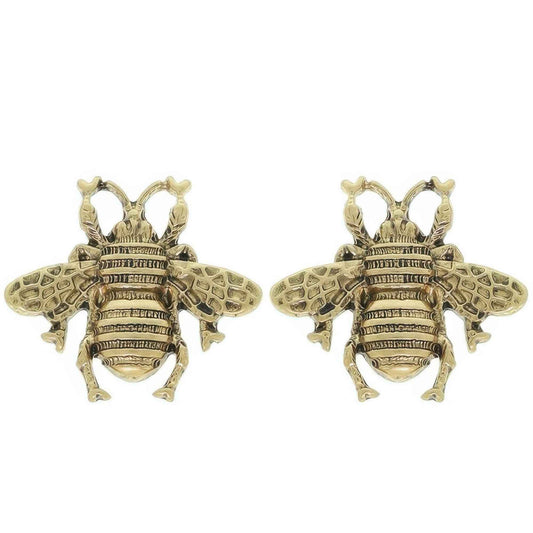 3d Bumble Bee Earrings