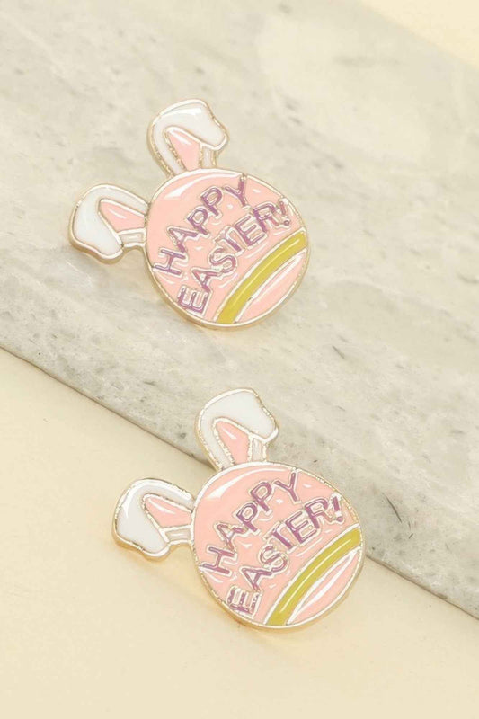 Happy Easter Easter Egg Earrings