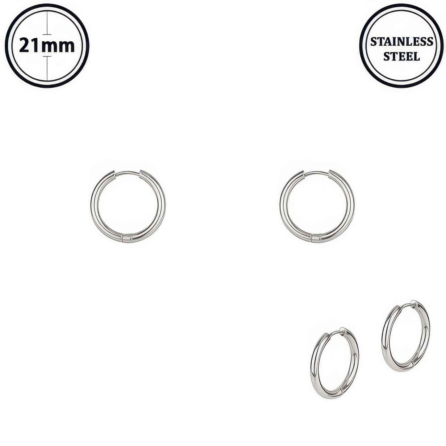 Huggie Hoop Earrings