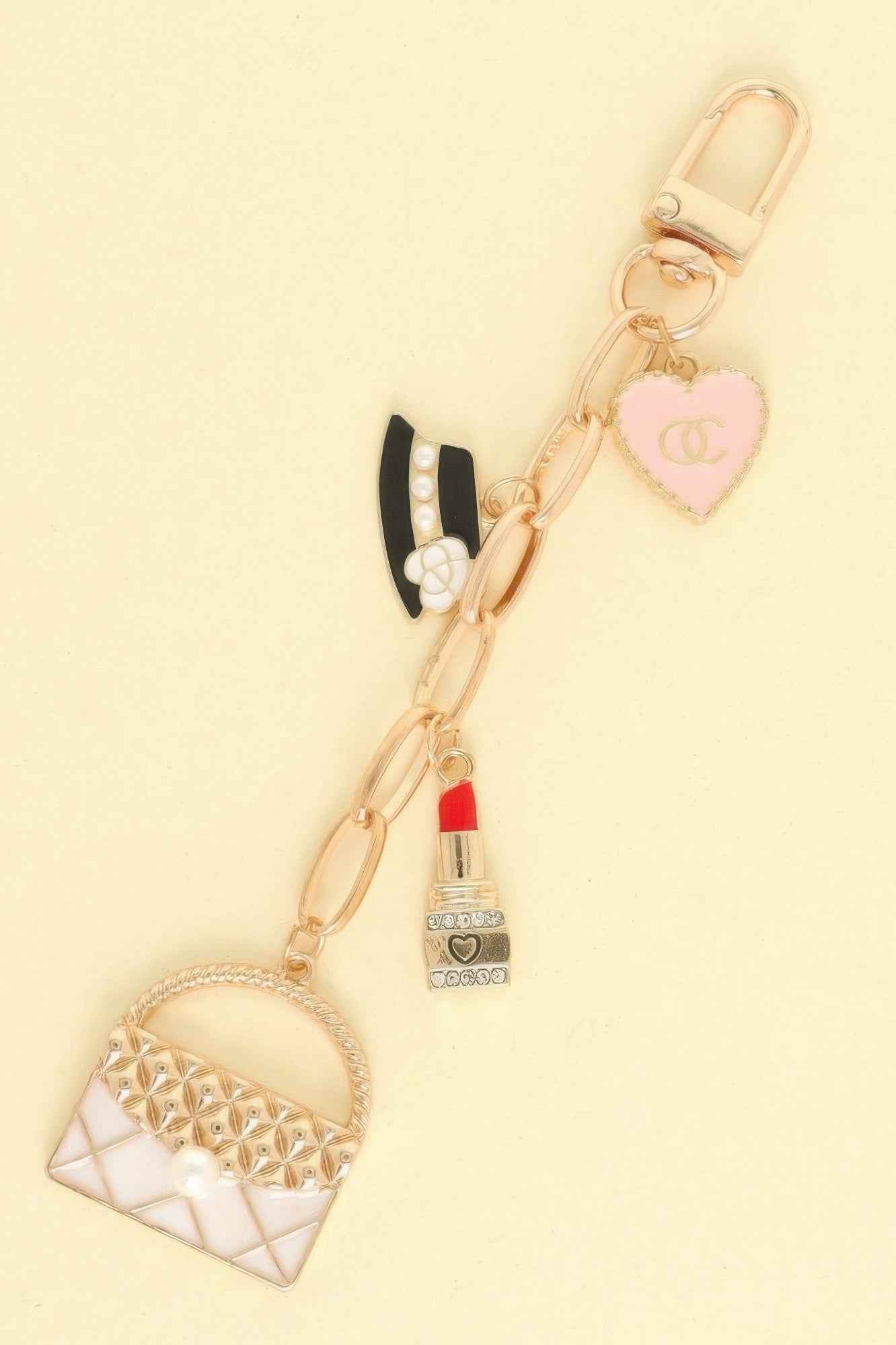Fashion Theme Bag Charm Chain