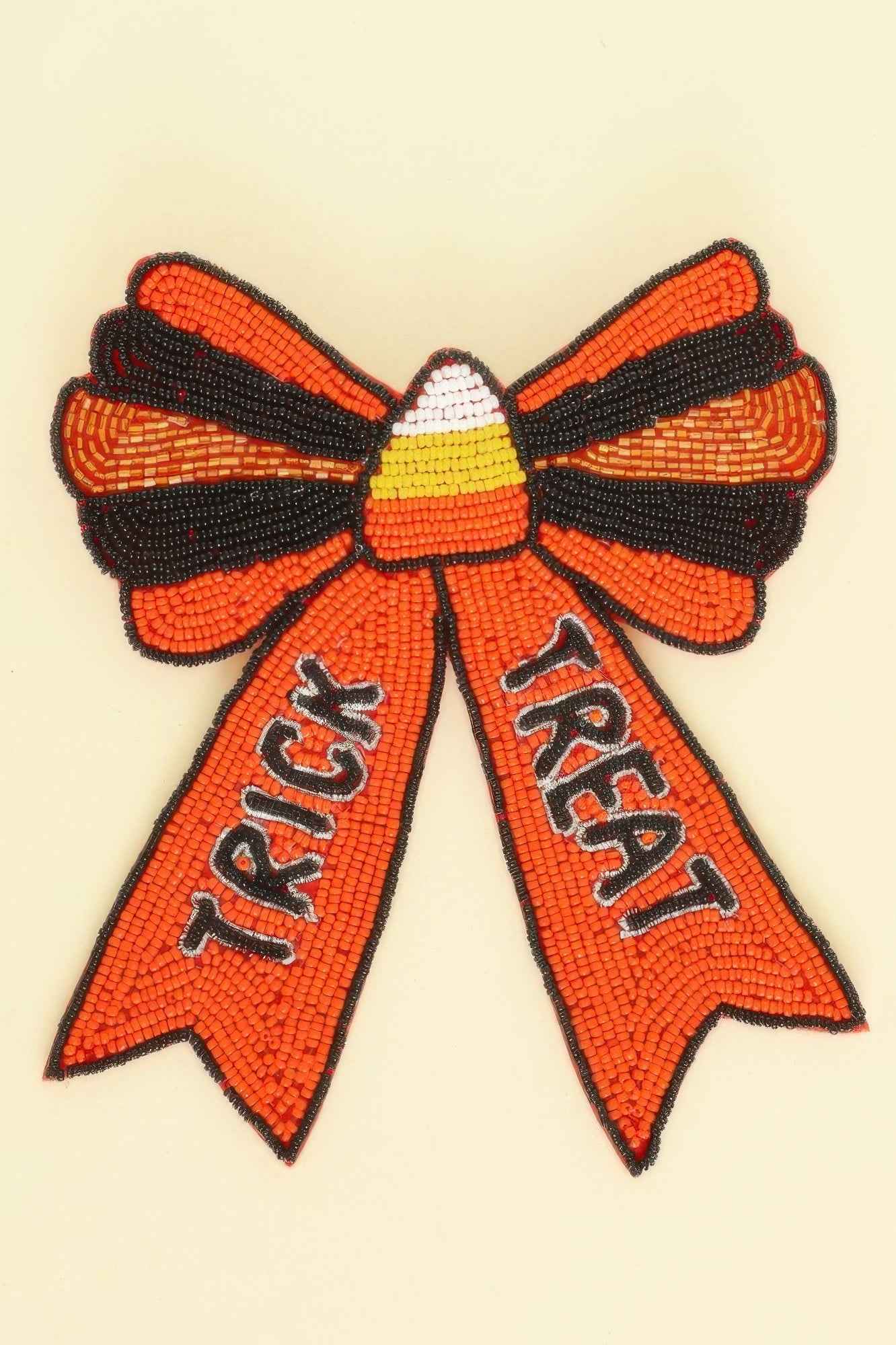 Halloween Theme Ribbon Barrette Hair Clip
